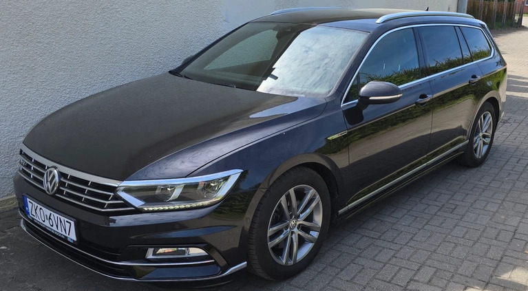 Volkswagen Passat cena 105000 przebieg: 135000, rok produkcji 2018 z Koszalin małe 407